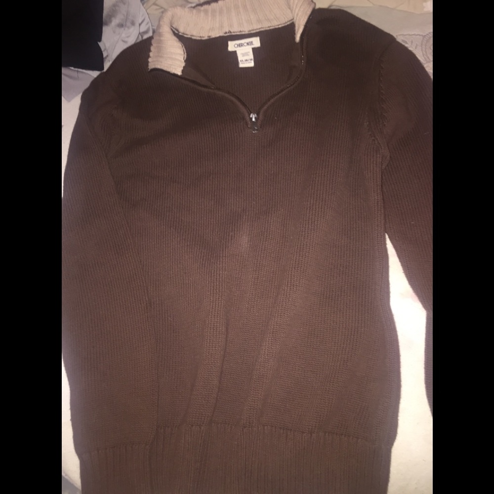 Cherokee Brown Sweater.
